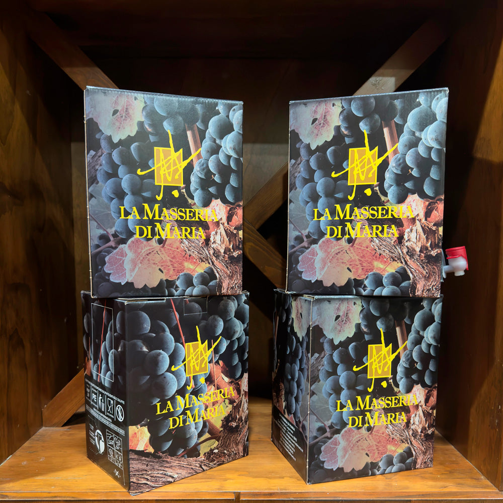 Offerta 20 litri in 4 Bag in Box + spedizione omaggio